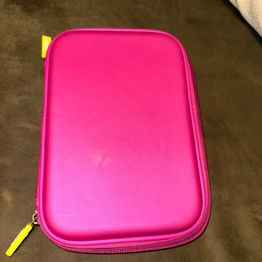 Vibrant Pink Zippered Case